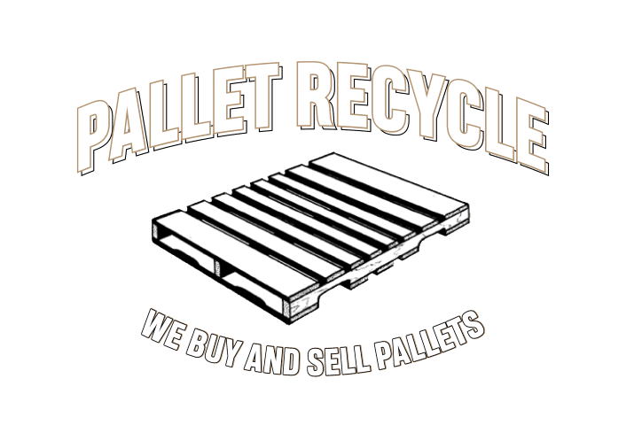 white PALLET RECYCLE LOGO FINISH